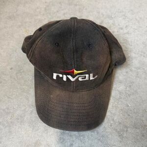 Faded Black & Brown Rival baseball cap